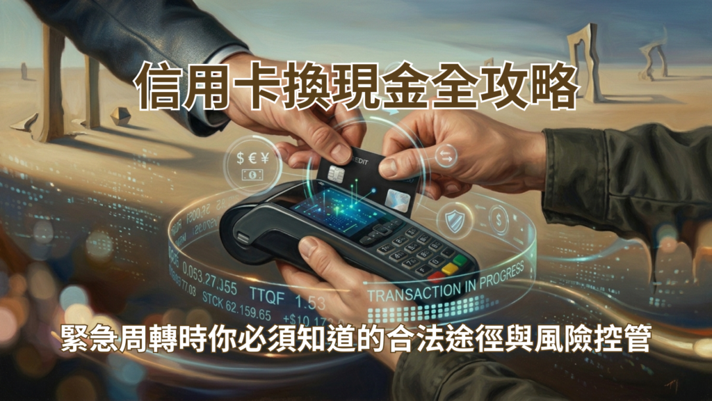 信用卡換現金全攻略