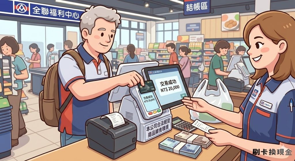 刷卡換現金